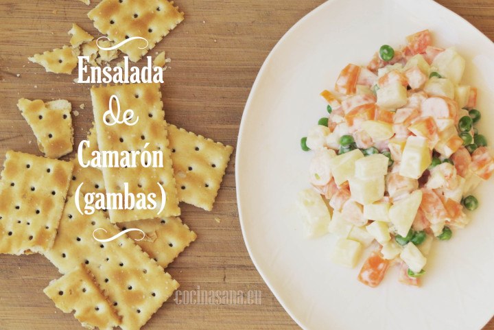 ▷ Ensalada de Camarones: receta fácil de preparar